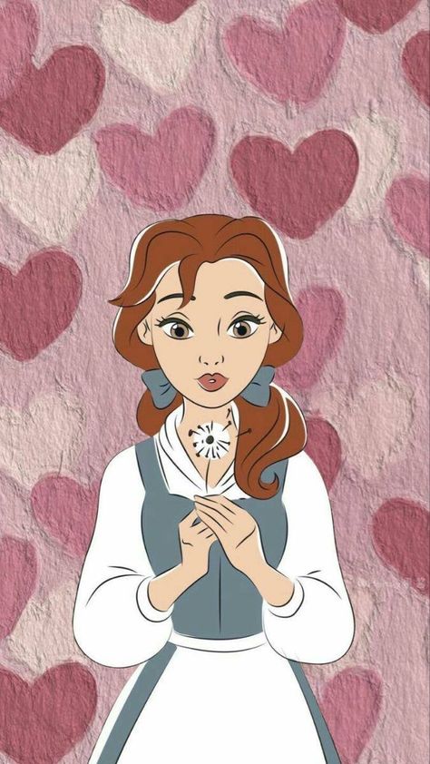 Belle Background, Bella Wallpaper, Belle Wallpaper, Bella Disney, The Beauty And The Beast, Fairy Wallpaper, Disney Phone Wallpaper, Princess Drawings, Belle Disney