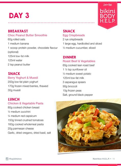 Bbg Meal Plan, Love Sweat Fitness Recipes, Kayla Itsines Meal Plan, Bbg Recipes, Bbg Diet, Love Sweat Fitness, Healthy High Protein Snacks, Kayla Itsines, Macro Meals