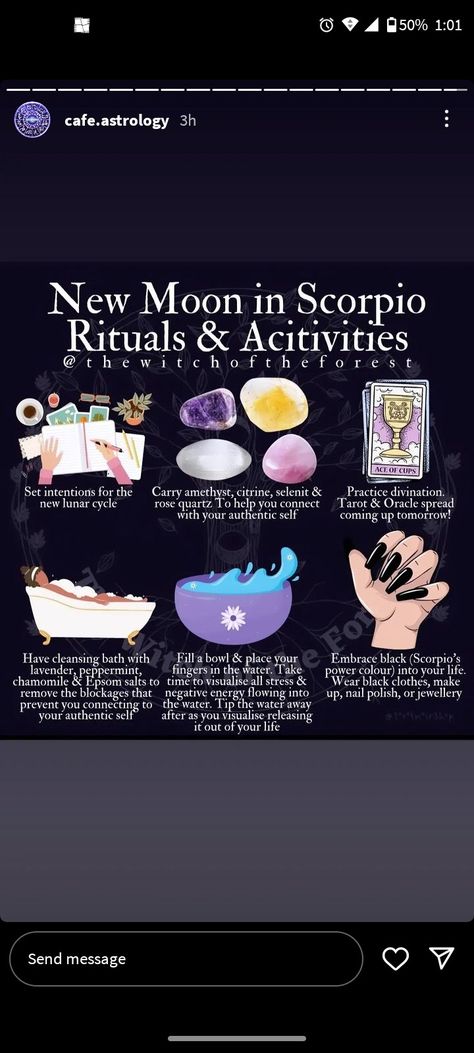 New Moon In Scorpio Ritual, New Moon Scorpio, Scorpio New Moon, New Moon In Scorpio, Black Scorpio, Bath Rituals, Moon In Scorpio, Power Colors, Scorpio Moon