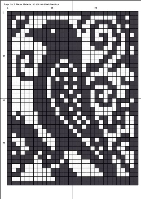 Raven crochet Modele Pixel Art, Graph Crochet, Pixel Crochet, Pixel Art Grid, Halloween Cross Stitches, Tapestry Crochet Patterns, Pixel Pattern, Pixel Art Pattern, Crochet Cross