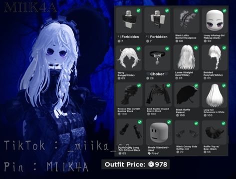 Victorian Roblox Outfits, Roblox Baddie, Roblox Items, Cute Black Shirts, Roblox Skin, Emo Roblox Avatar, Aesthetic Roblox Royale High Outfits, Black Shirts, Roblox Shirt