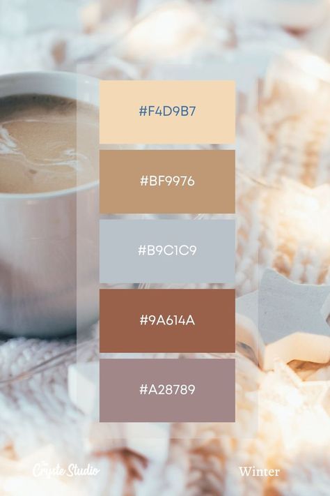 Neutral Winter Aesthetic, Modern Color Palette Hex Codes, Winter Hex Codes, 6 Color Palette Hex Code, Elegant Color Palette Hex Code, Western Color Palette Hex Codes, Canva Color Palette Codes Winter, Fall Color Palette Hex Codes, Christmas Colour Palette Hex Codes