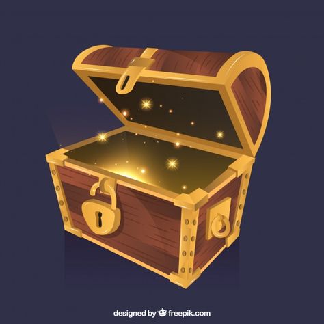 Box Background, Golden Box, Treasure Hunt Games, Treasure Hunt Clues, Golden Treasure, Pirate Shirt, Box Icon, Timeline Infographic, Black Background Wallpaper