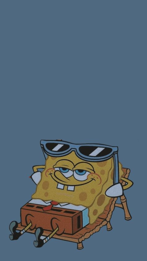 SpongeBob Spongebob Lockscreen, Wallpaper Spongebob, Spongebob Funny Pictures, Spongebob Pics, Spongebob Cartoon, Cartoons Dp, Trippy Iphone Wallpaper, Joker Iphone Wallpaper, Cute Blue Wallpaper