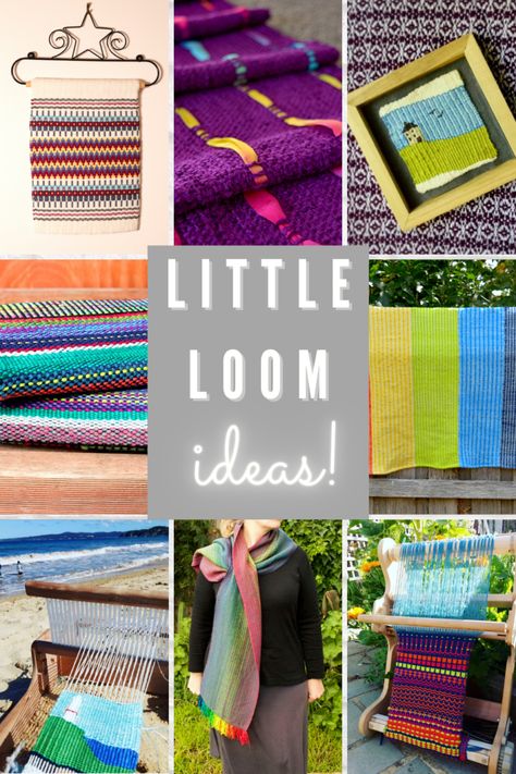 Weave Loom Patterns, Mini Loom Projects, Small Loom Projects, Small Weaving Looms, Mini Weaving Projects, Lap Loom Weaving Projects, Small Loom Weaving Projects, Small Weaving Projects, Diy Loom