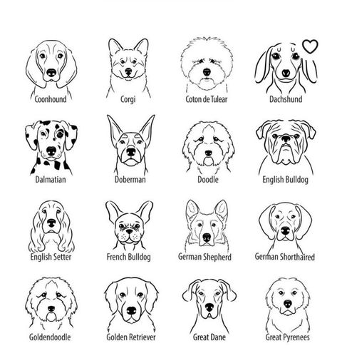 Cartoon Dog Tattoo, Line Dog Tattoo, Cartoon Golden Retriever, Dog Line Art Tattoo, Cartoon Dog Drawing, Dog Line Drawing, Dachshund Tattoo, Dog Line Art, Cartoon Mascot