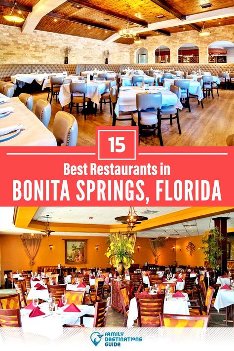 Want to see the best restaurants in Bonita Springs, FL? We’re FamilyDestinationsGuide, and we’re here to help: From incredible brunch spots and amazing places to eat dinner, to local foodie spots and hidden gems, discover the BEST Bonita Springs restaurants - so you get memories that last a lifetime! #bonitasprings #bonitaspringsrestaurants #restaurantsinbonitasprings #bestrestaurantsinbonitasprings #placestoeatbonitasprings Bonita Springs Florida Things To Do, Altamonte Springs Florida, Coral Springs Florida, Bonita Springs Florida, Brewery Restaurant, Best Seafood Restaurant, Vacation Florida, Springs Florida, Florida Restaurants