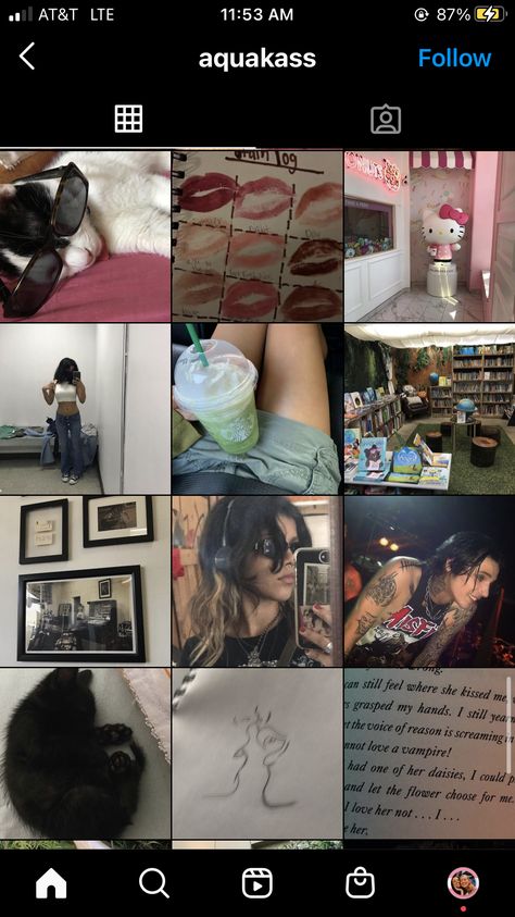 Y2k Ig Feed, Rockstar Instagram Feed, Edgy Instagram Feed, Y2k Instagram Feed, Rockstar Gf Instagram Feed, Grungy Instagram Feed, Downtown Girl Instagram Feed, Aesthetic Instagram Accounts, Instagram Feed Goals