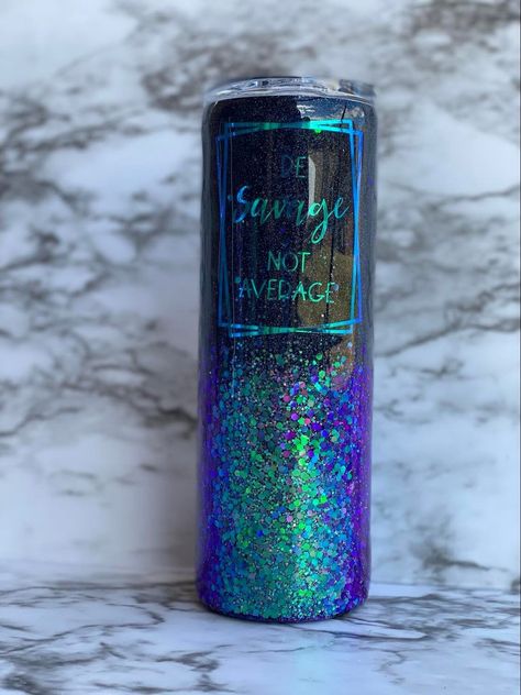 Be Savage Not Average, Savage Not Average, Glitter Tumbler Cups, Turquoise Glitter, Tyler Tx, Tumbler Cups Diy, Day Drinking, Water Glasses, Order Up