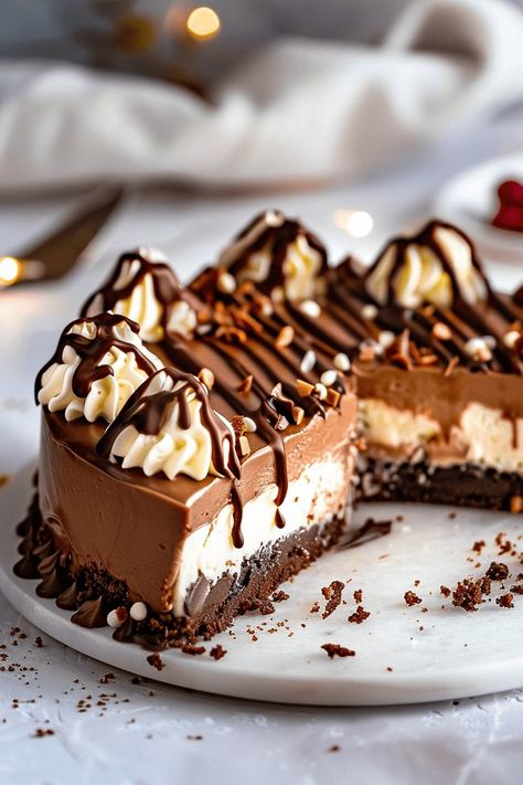 Delightful Nutella Cheesecake Recipes: A Chocolate Lover's Dream Cheesecake Recipes Nutella, Nutella Cheesecake Recipe, Cheesecake Nutella, Nutella Cheesecake Recipes, Yummy Healthy Food, Nutella Desserts, Nutella Cheesecake, Fake Cupcakes, Oreo Crust