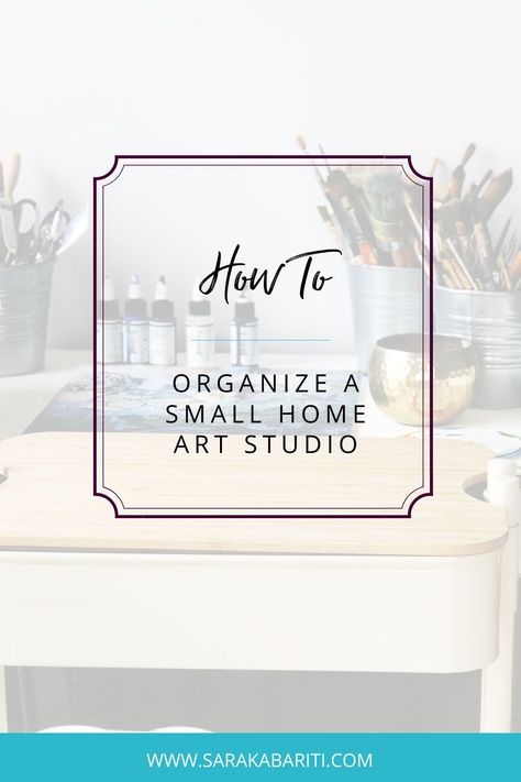 Finding a way to organize your art studio is really important, particularly when space is an issue. Tips for artist studio organization to help keep you on a creative roll. Art Organization Ideas Small Space, Artist Studio Organization, Mixed Media Collage Techniques, Home Art Studio, Exploration Art, Organization Skills, Ways To Organize, Art Studio At Home, Studio Organization