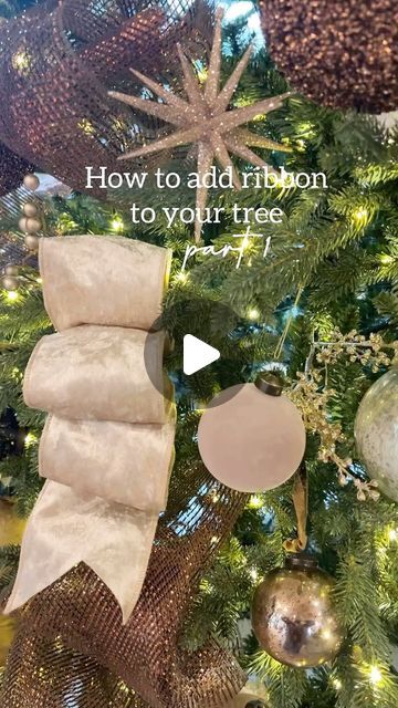 Tracy Baggett on Instagram: "How to add ribbon to your tree part 1! 

Comment RIBBON for the links to the exact ribbon I’m using, Christmas tree & tree decor! ***NOTE you must be following me for the link to appear 🎄🫶🏼

1. Take a long strip of wire ribbon (I used between 55-60”)
2. Starting on one end, make your first loop.
3. Fold the ribbon over 2 more times creating 3 loops total.
4. Pinch the loops together and using floral wire, twist it tightly, leaving a tail on one end.
5. Fluff the loops
6. Twist the floral wire + ribbon on your tree. You want it to look like the ribbon is coming from the inside of the tree. 

Stay tuned for part 2 and tree decor to come 😍

Tree decor 
Christmas tree ribbon 
How to hang ribbon on a tree 
Christmas vibes 
Christmas decor 
Christmas decorating Folded Ribbon Christmas Tree, Neutral Christmas Tree Ribbon, Xmas Tree Ribbon Ideas How To Decorate, Ribbon On Pencil Tree, How To Loop Ribbon On Christmas Tree, How To Use Ribbon On Your Christmas Tree, Ribbon Loops On Christmas Tree, Placing Ribbon On Christmas Tree, Loop And Tail Ribbon Christmas Tree