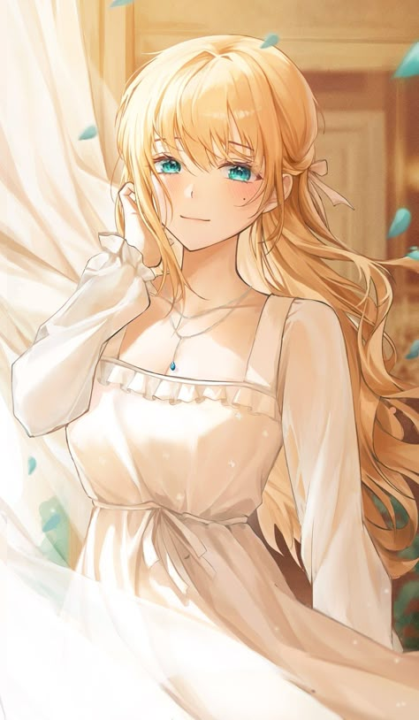 Green Eyes Blonde Hair, Blue Eyes Aesthetic, Anime Brown Hair, Anime Blue Hair, Blonde Hair Green Eyes, Character Aesthetics, Blonde Hair Blue Eyes, Yellow Hair, Character Poses