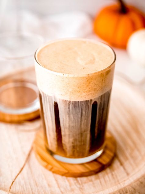 Pumpkin Cream Cold Brew (Starbucks Copycat) - coffeecopycat.com Easy Canned Pumpkin Recipes, Pumpkin Cold Brew, Homemade Pumpkin Spice Creamer, Pumpkin Cold Foam, Instant Coffee Recipes, Pumpkin Cream Cold Brew, Best Cold Brew Coffee, Iced Pumpkin Spice Latte, Canned Pumpkin Recipes