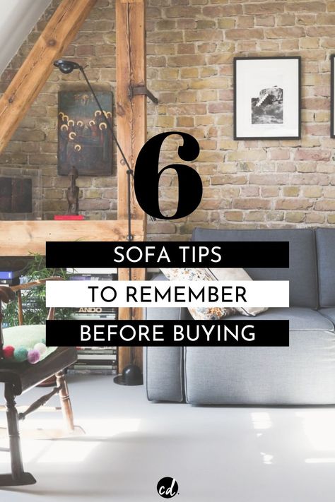 Buying a sofa is the biggest investment furniture piece for your living room, here are some tips to remember to get the right sofa for your space! #choosingtherightsofa Mis Matched Sofas, No Sofa Living Room Ideas, Sofas Ideas Living Room Luxury, Sofas Facing Each Other, Mismatched Sofas, Sofa Apartment, Interior Design Business Plan, Luxury Sofa Set, Sofa Design Ideas