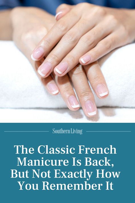 French Manicure Vs American Manicure, Different Types Of French Manicures, Modern French Manicure, American Manicure, Classic Perfumes, French Tip Design, Classic French Manicure, Modern French, Seasonal Nails