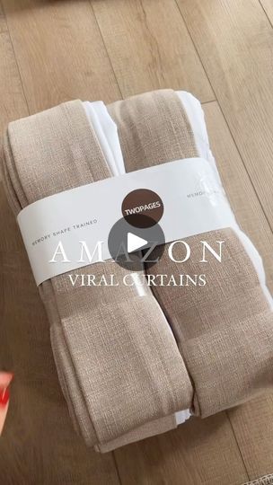 4M views · 63K reactions | TWOPAGES Viral Curtains✨ Comment SHOP for the link & save 12% off your order✨ My bedroom needed a little new year’s refresh and these @twopagescurtains were the perfect touch🤍 I can now see why they went viral! They are high quality, designer inspired, custom curtains for less🙌🏻 Check out my stories/highlights for more details and a closer look🤍 What I Chose: style: Liz Linen Drape color: grey beige header: pinch pleat lining: privacy memory shape trained-highly recommend use your own custom measurements Ways to Shop: Comment SHOP below or tap the 🔗 in my bio to shop my @amazon storefront or @shop.ltk page🤍 #amazonhome #amazonfinds #affordablecurtains #twopageshome #twopagescurtains #ltkhome | Cat Arcodia | copycatsstyle · Original audio Viral Curtains, Beige Curtains Bedroom, Beige Header, Linen Curtains Living Room, Affordable Curtains, Beige Curtains, Decorating 101, Small Cottage Homes, Pinch Pleat Curtains