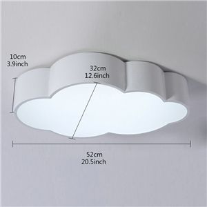 Nordic Simple Style Flush Mount Cloud Shape Children Bedroom Hallway Light 4 Colors Available Cool White Cloud Office, Colorful Picture Frames, Hallway Light, Bedroom Nordic, Picture Table, Blue Ceilings, Small Lamps, Cloud Shape, Ceiling Design Living Room