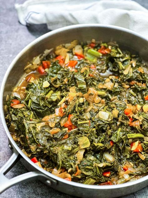 Vegan Mustard Greens How To Cook Mustard Greens Recipes, Mustard Greens Recipe Healthy, Vegan Mustard Greens, Mustard Green Recipes, Mustard Leaves Recipes, Mustard Greens Recipe Soul Food, Air Fry Tofu, Mustard Greens Recipe, Greens Recipe Soul Food