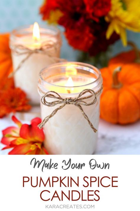 Diy Cinnamon Candle, Diy Pumpkin Spice, Cinnamon Candle, Pumpkin Spice Candle, Perfect Hostess, My Tribe, How To Make Pumpkin, Fall Craft, Smell Amazing