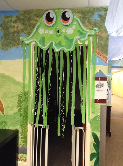 Sea Creature Decorations, Under The Sea Door Decor, Breaker Rock Beach Vbs 2024 Door Decorations, Under The Sea Door Decorations, Ocean Decorations For The Classroom, Vbs Scuba Decor, Scuba Decorations, Scuba Vbs Decorations, Submerged Vbs Decorations