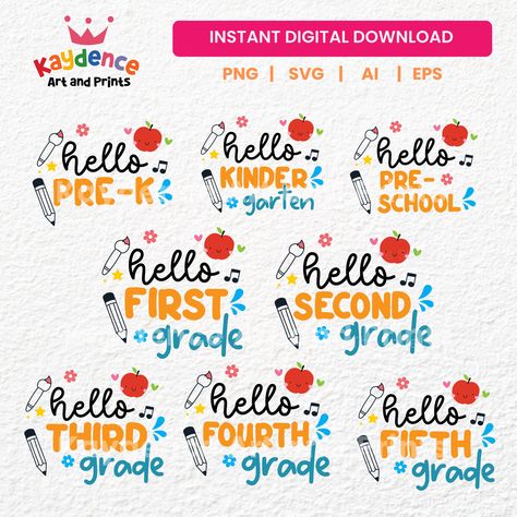 School Preparation, Welcome Back To School, The New School, Fifth Grade, New School Year, Hand Drawn Design, First Day Of School, Classroom Decor, Software