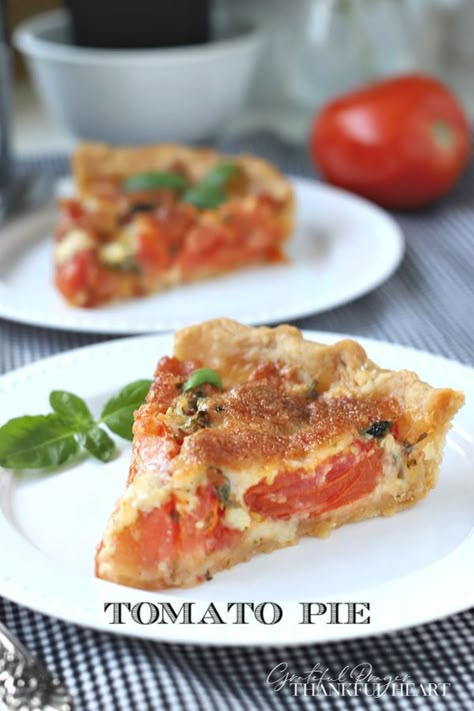 Tomato Basil Pie Recipe, Tomato Pie With Puff Pastry, Puff Pastry Tomato Pie, Tomato Basil Tart Recipe, Tomato And Basil Cream Cheese Puff Pastry, Tomato Pie All Recipes, Tomato Basil Pie, Tomatoe Basil Tart With Pie Crust, Basil Pie