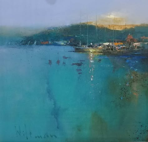 Peter Wileman, Abstract Realism, Sea Scape, Seascapes Art, Bristol England, Lime Tree, Oil Painting Portrait, Painting Portrait, Abstract Art Landscape