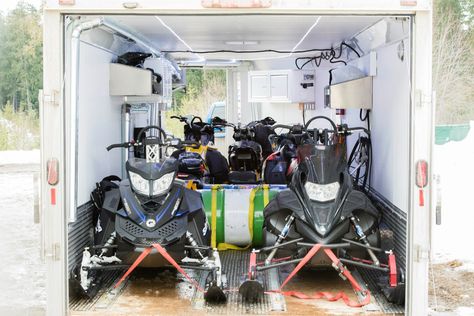 Help me Build the "PERFECT" SnoWest Snowmobile trailer [Archive ... Snowmobile Trailer Ideas, Snowmobile Garage, Enclosed Snowmobile Trailer Ideas, Snowmobile Trailer Ideas Enclosed, Snowmobile Storage Rack, Snowmobile Trailers, Cool Snowmobile Pictures, Snowmobile Helmets, Skidoo Snowmobile