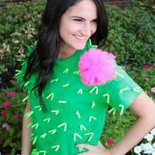 Halloween Costumes On A Budget, Cactus Costume Diy, Costumes On A Budget, Halloween Cactus, Make A Cactus, Easy Costumes To Make, Simple Halloween Costumes, Carnival Diy, Cactus Costume