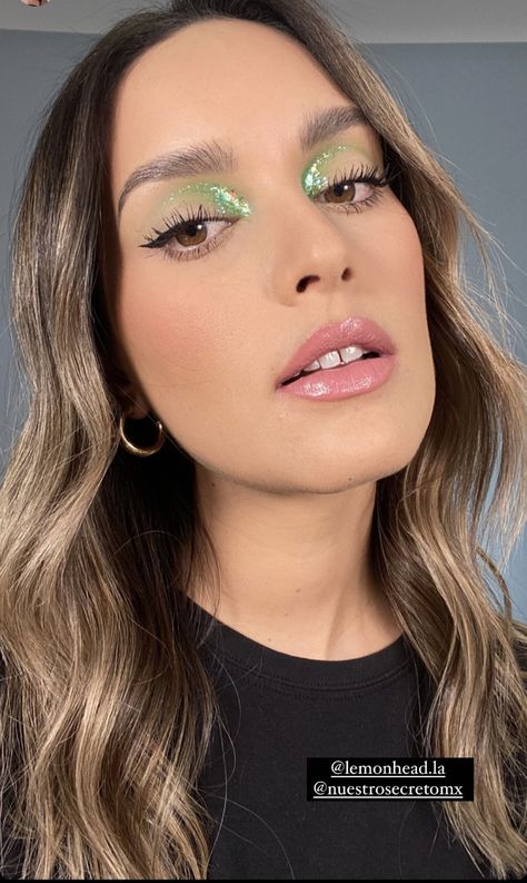 Ferxxo Makeup Ideas, Ferxxocalipsis Outfit, Ferxxo Outfits, Eye Makeup Festival, Makeup Verde, Makeup Ojos, Maquillage On Fleek, Concert Makeup, Mekap Mata