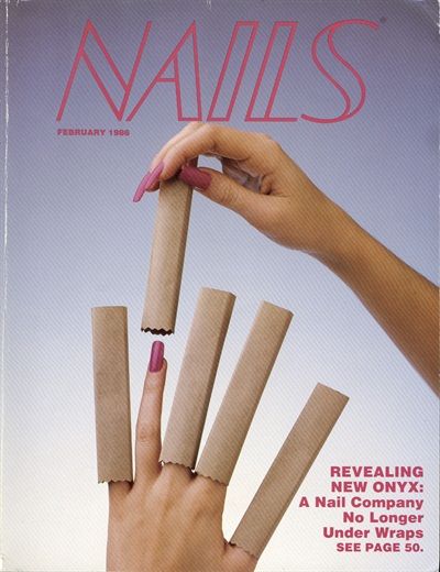 Nail Magazine, Employee Wellness Programs, 90s Nails, Bad Nails, Lookbook Layout, Nail Lab, Makeup Magazine, Nail Store, Vintage Nails