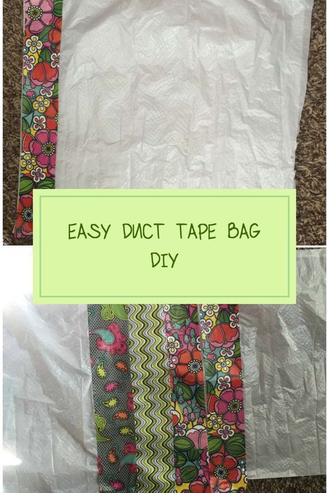 Get ready to make your very own awesome duct tape bag with this fun and easy tutorial! Whether you're looking for a stylish accessory or a personalized gift, this easy duct tape bag DIY will fit your unique style perfectly. Use vibrant colors, fun patterns, or even upcycle old duct tape to create a one-of-a-kind bag. Perfect for beginners and crafting enthusiasts alike, you will have a blast fashioning items that showcase your personality. Let's craft something amazing with duct tape today! Duct Tape Bags, Librarian Ideas, Reading Bag, Tape Reading, Creative Art Projects, Diy Will, Make A Bag, Duct Tape Crafts, Fun Patterns