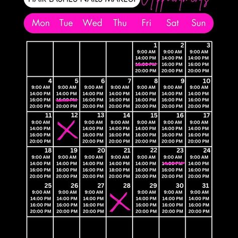 March availability calendar, for lash techs, makeup artist, nail tech, hair stylist and anyone that need a super easy to edit canva template for their instagram, fb, tiktok 🩷 🩷 DM me for a free product 🩷 Follow me for more 🩷Link and share this to someone who need it! #lash #lashtech #lashextensions #lashartist #nails #nailart #nailtech #makeup #makeupartist #hairstylist #hairstylist Nail Setup, Eyelash Studio, Scheduling Template, Lash Logo, Cute Clothing Stores, Wellness Industry, Lashes Logo, Lash Tech, Free Product