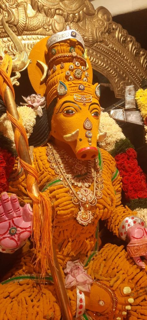 Varahi Devi Images, Varahi Amman Images Hd, Varahi Amman Images, Varaha Swamy, Goddess Varahi, Varahi Mata, Hindu Artwork, Cute Murugan Images, Durga Matha