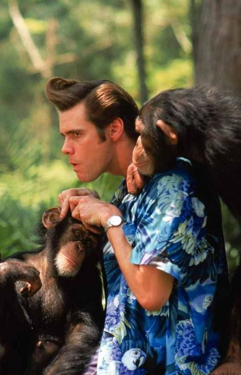 Ace Ventura Pet Detective, Pet Detective, Ace Ventura, Childhood Movies, 90s Movies, Lights Camera Action, Jim Carrey, Rare Pictures, Silly Animals