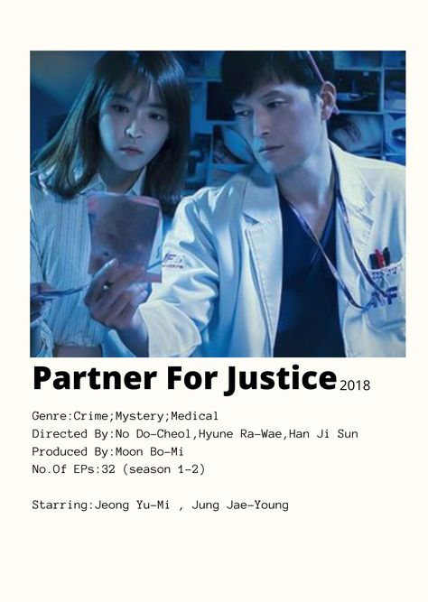 Partners For Justice Kdrama Poster, Partners For Justice Kdrama, Kdramas Posters, Partners For Justice, Kdrama Edits, Drama List, Minimal Poster, Online Class, Star Rating