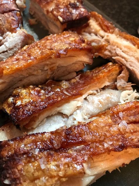 The Crackliest of Pork Crackling! Pork Crackle, Crackling Recipe, Pork Crackling, Pig Trotters, Pork Leg, Pregnancy Cravings, Best Of The Best, Pork Chops, French Toast