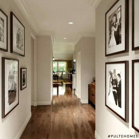 SW 7526 Maison Blanche paint color Brown Floor White Furniture, Dark Wood Light Walls, Wall Colors For Dark Wood Floors, Dark Floors Light Walls, Dark Brown Wood Floors, Dark Brown Floor, Hippy Bedroom, Colored Walls, Wall Color Combination