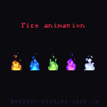 Fire Animation - Pixel Art FX Sprites 🔥 v 1.0 RELEASED! | Brullov on Patreon Pixel Art Fire Animation, Pixel Art Character Animations, Fire Ideas Art, Pixel Art Effects, Lantern Pixel Art, Magic Pixel Art, Pixel Art Reference, Fire Pixel Art, Pixel Art Video Games