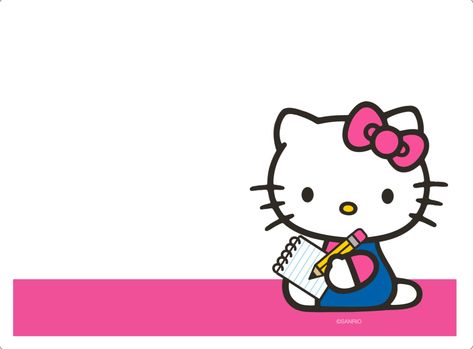 Hello Kitty Desktop Wallpaper, Powerpoint Presentation Ideas, Ipad Lockscreen, Hello Kitty Imagenes, Pretty Wallpaper Ipad, Slide Background, Custom Ipad, Ipad Ios, Presentation Ideas