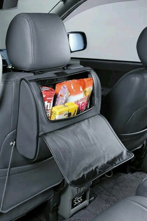 Snack pocket Car Drink Holder, Auto Camping, Kombi Home, Car Seat Organizer, Car Essentials, Cute Car Accessories, Car Hacks, Diy Car, Car Gadgets