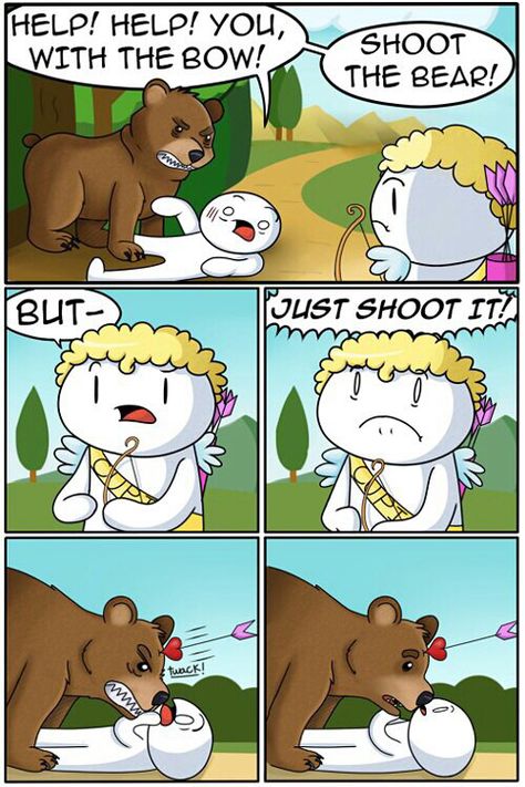 Cupid at not his best moments Odd Ones Out Comics, The Odd 1s Out, Theodd1sout Comics, Online Comics, Funny Comic Strips, Memes Br, Fun Comics, Cute Comics, Funny Cartoons