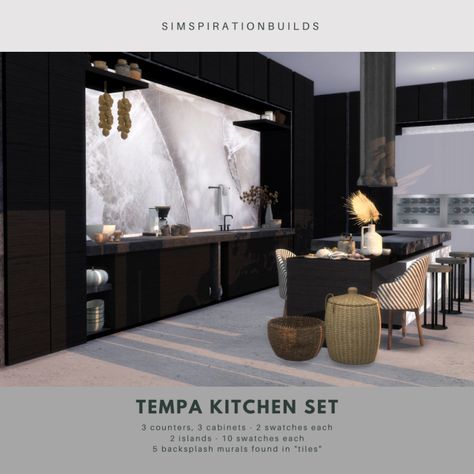 Sims 4 Cc Kitchen Island, Reshade Presets, Sims 4 Cc Furniture Living Rooms, Sims 4 Kitchen, Die Sims 4, Sims 4 Cc Download, Sims 4 Expansions, Sims 4 House Design, Sims Building