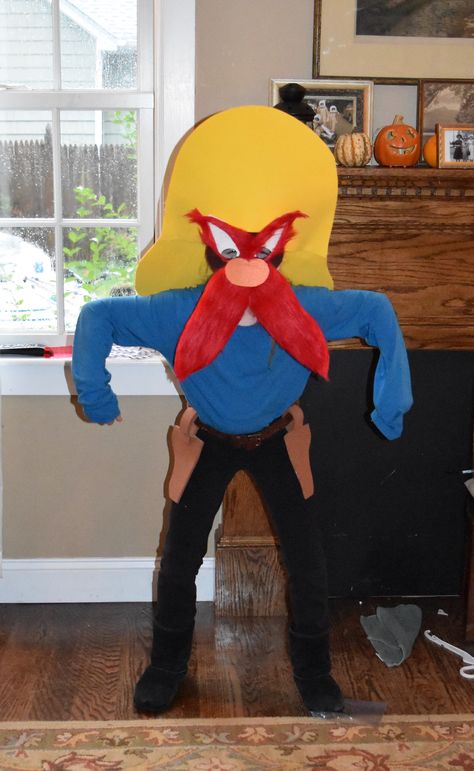 Yosemite Sam! Craft foam, craft foam, craft foam and some more craft foam.