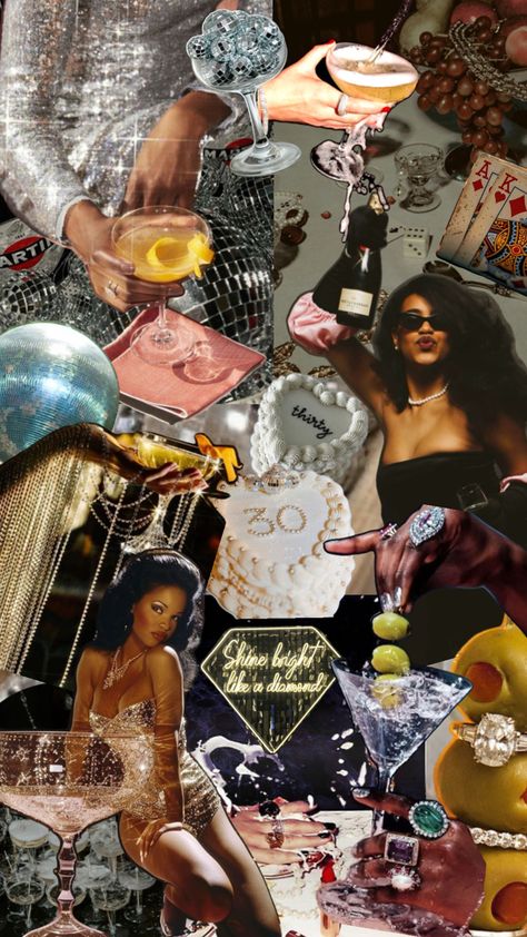 Mood Board Inspiration for my Diamond’s & Disco themed 30th Birthday. 30th Birthday Disco, Birthday Disco Theme, Birthday Disco, Birthday Mood Board, 30th Birthday Themes, Disco Theme, Mood Board Inspiration, Board Inspiration, Disco Party