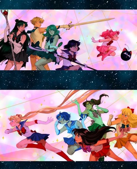 Sailor Moon Quotes, Outer Senshi, Arte Sailor Moon, Sailor Moon Fan Art, Sailor Moon Aesthetic, Sailor Pluto, Sailor Moon Manga, Sailor Moon Wallpaper, Sailor Moon Character