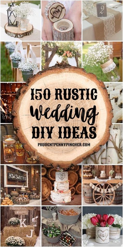 Wedding Diy Ideas, Rustic Wedding Decor Diy, Rustic Ideas, Country Wedding Decorations, Rustic Wedding Table, Centerpieces Wedding, Rustic Wedding Diy, Rustic Wedding Centerpieces, Farmhouse Wedding