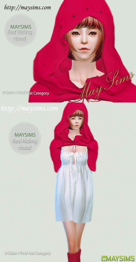 Click the picture to download. Sims 4 Cas, Sims 4 Cc, Red Riding Hood, The Picture, Black Tie, Sims 4, Disney Princess, Disney Characters, Red