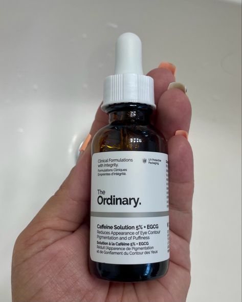 Dark Circles Serum, The Ordinary Eye Serum, Ordinary Eye Serum, Caffeine Eye Serum, The Ordinary Caffeine, Coconut Oil For Skin, Eye Serum, Healthy Glow, Flawless Skin